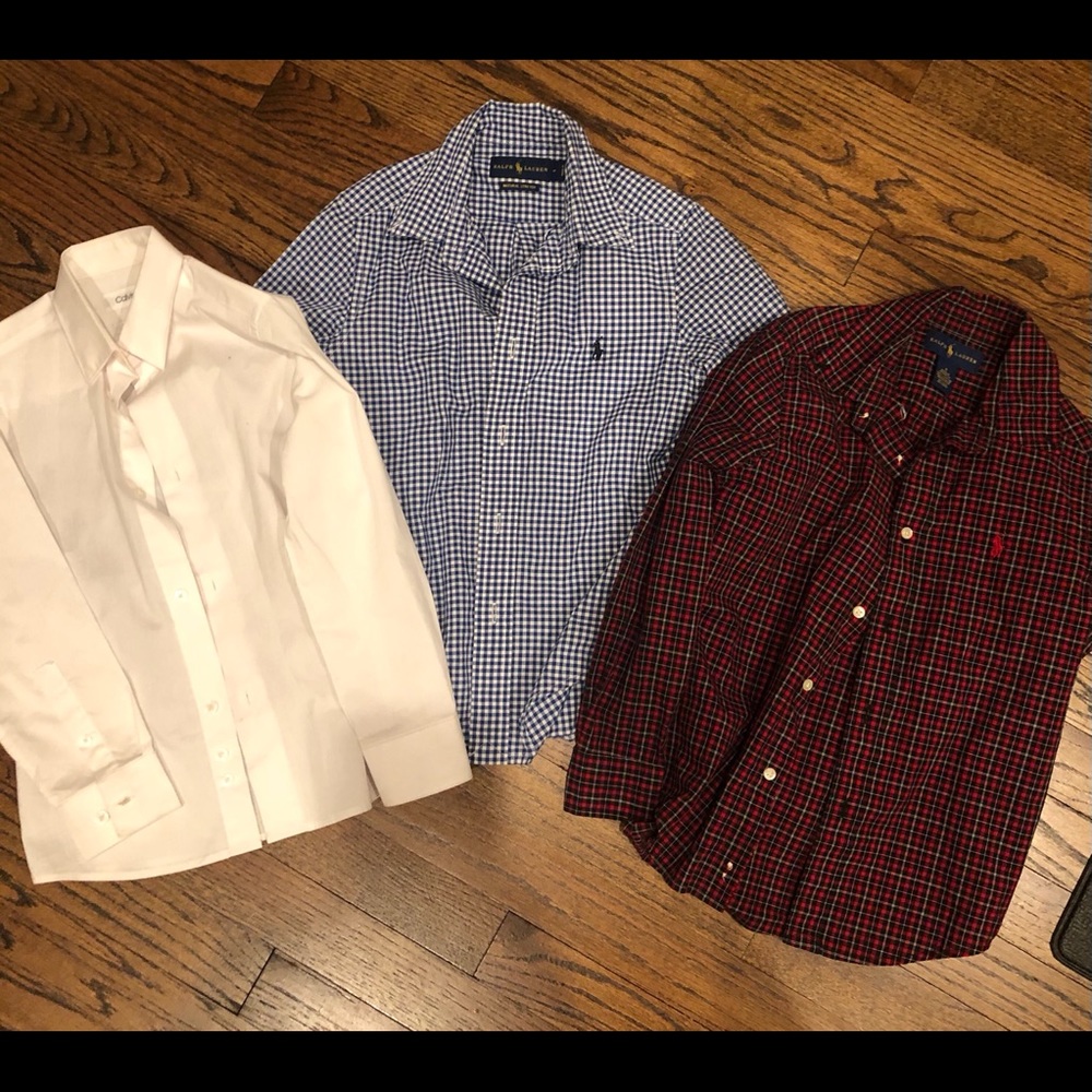 Boys Button Down Shirts Size 6